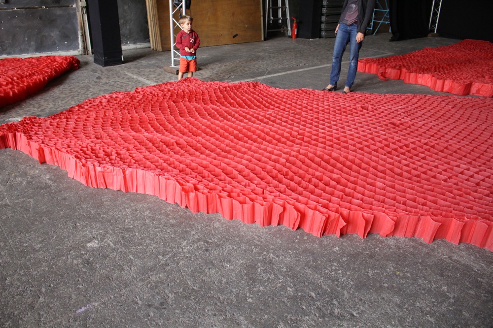 « Tapis « La Générale Nord / Est , Paris 2013